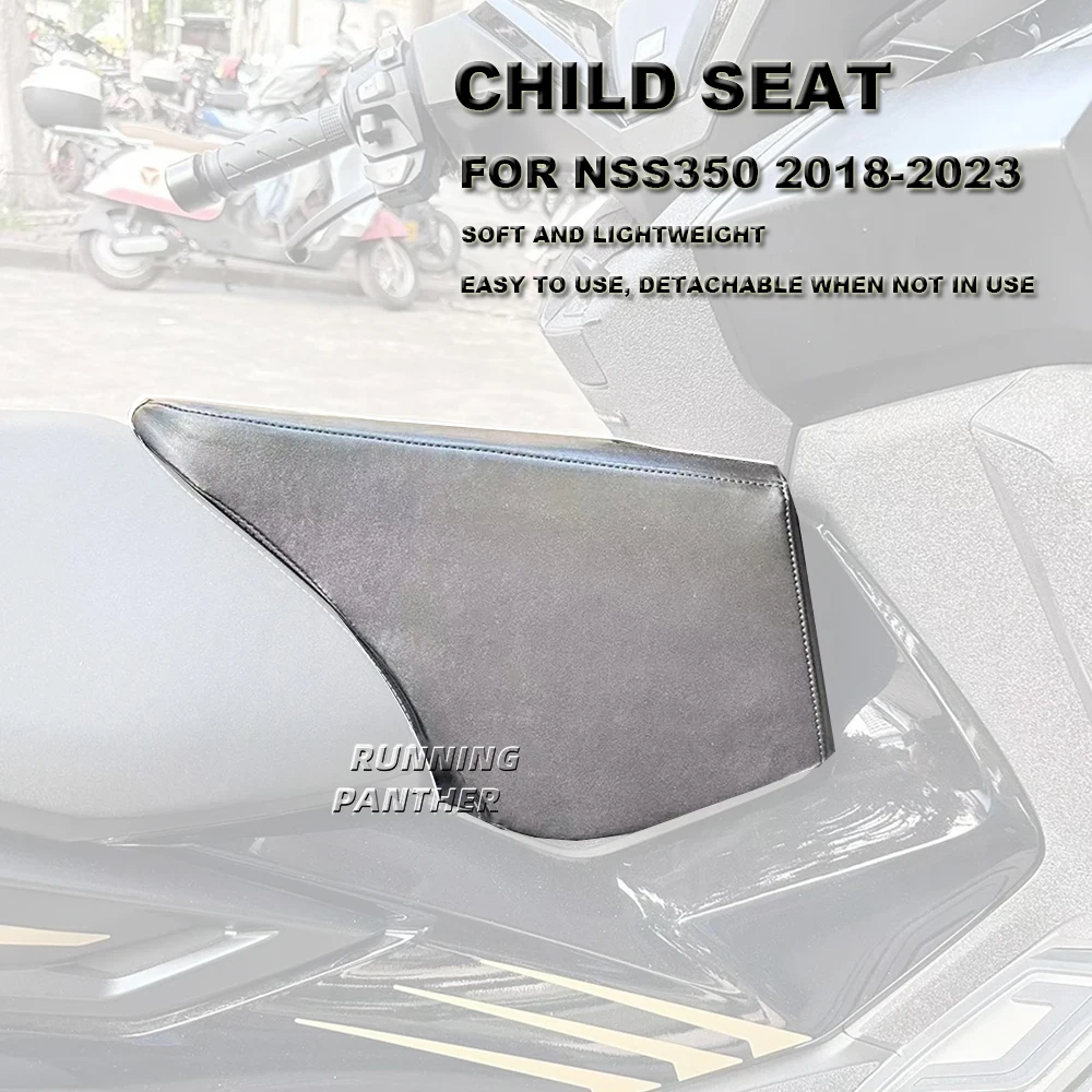 

Motorcycle Front Child Seat Extension Tank Children Sitting Cushion Pad Leather Pillow Seat For Honda NSS 350 NSS350 2018-2023