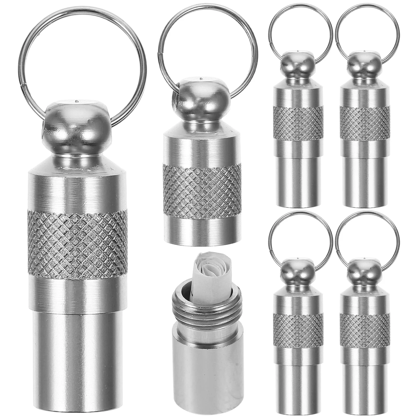 

6 Pcs Anti-losing Name Cards Cat Dog Id Tube Tag for Pet Tagsid Dogs Engravable Puppy Identification