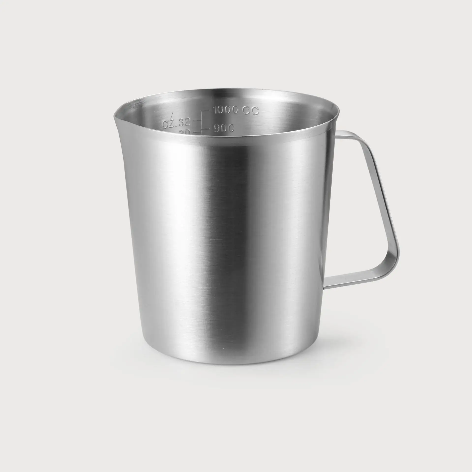1pcs 500ml 700ml 1000ml 1500ml 2000ml  Stainless Steel Lab Beaker Measuring Cups Graduated Liquid Metal Tools With Inner Scale