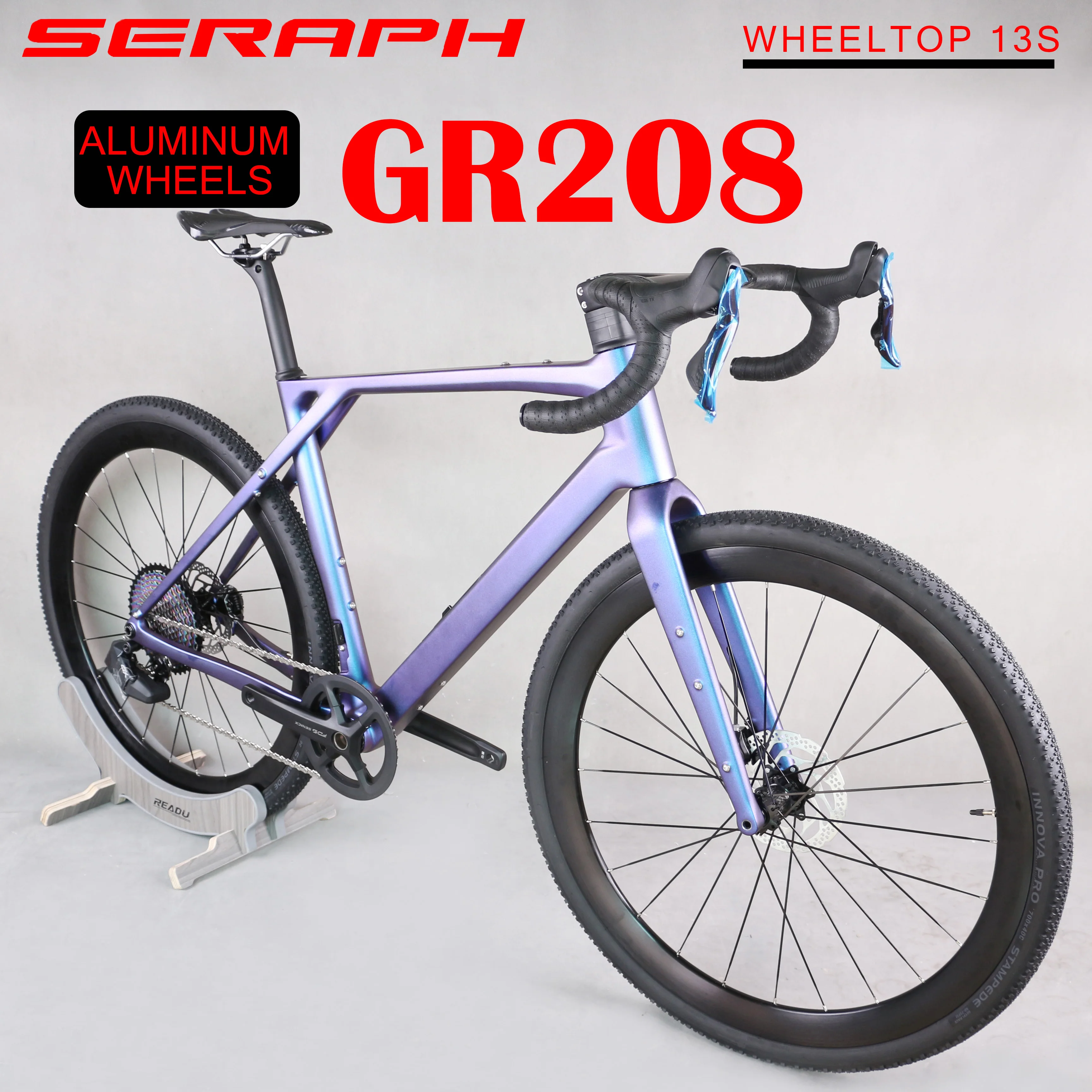 

Вешалка Chameleon UDH WheelTop EDS-1*13S Groupset ew Гравийный велосипед Велосипед Полный внутренний трос Диск Гравий Полный велосипед