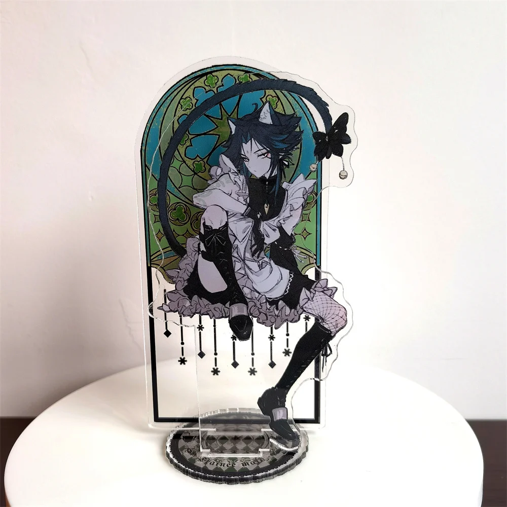 Game Figure XIAO Cyno ZHONGLI Tartaglia Kaedehara Kazuha Stand Acrylic Figure Scaramouche Venti Xiao Model Plate Decor