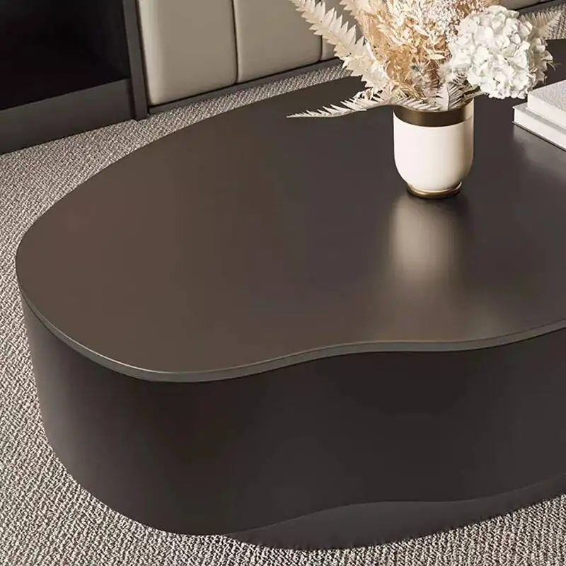

Industrial Organizer Wavy Nordic Coffee Eclectic Table Drawer Living Room Coffee Table Trendy French End Table Home Furniture ﻿