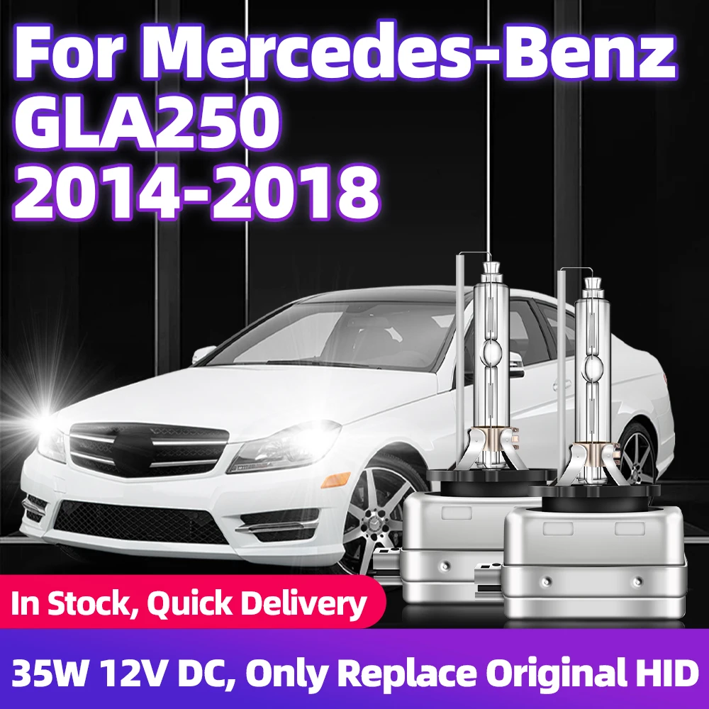 

Ксеноновая лампа для Mercedes-Benz GLA250, 2014, 2015, 2016, 2017, 2018, 12 В постоянного тока, 35 Вт, D3S, 6000K, 8000K, 10000K