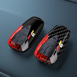 그래피티 자동차 키 케이스 커버 쉘, 장안 CS35 플러스 CS55 플러스 CS75 플러스 2019 2020 키 보호대 가방 거치대, 3 4 5 버튼