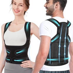 Back Brace and Posture Corrector for Men and Women, Back Straightener Posture Corrector Scoliosis & Hunchback Correction Support