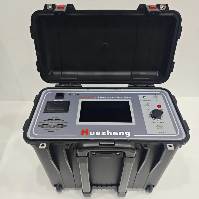 Huazheng HZVLF60TS 60kV VLF Cable Multifunction Tester 0.1Hz Vlf High Voltage Generator With PD and TD Test Function