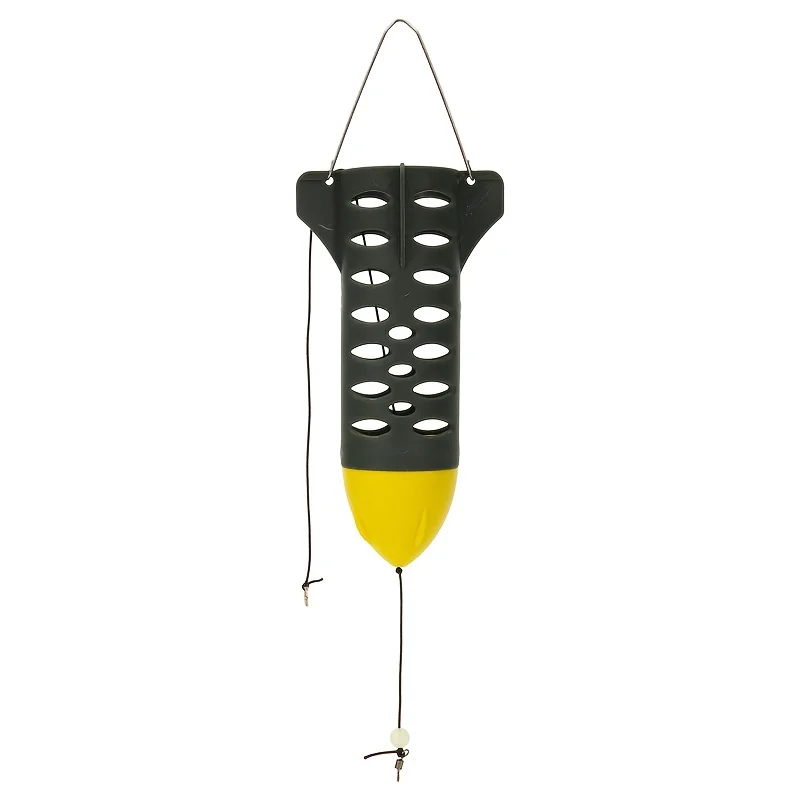 2pcs European Long Cast Bait Feeders Lead 15cm AntiFloat Fish Feeders Removable Large Mouth Bottom Fishing Lake Boat Fishing view 5