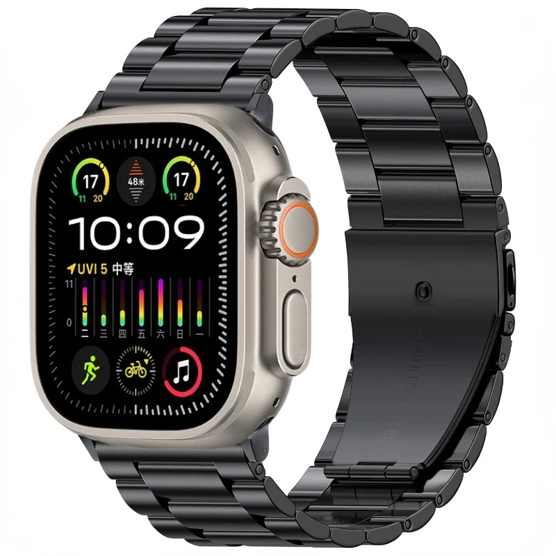 Metallarmband für Apple Watch 10 46 mm 42 mm Ultra/2 49 mm 9 8 7 45 mm 41 mm Edelstahlarmband für iWatch 6 5 4 3 SE 44 mm 40 mm