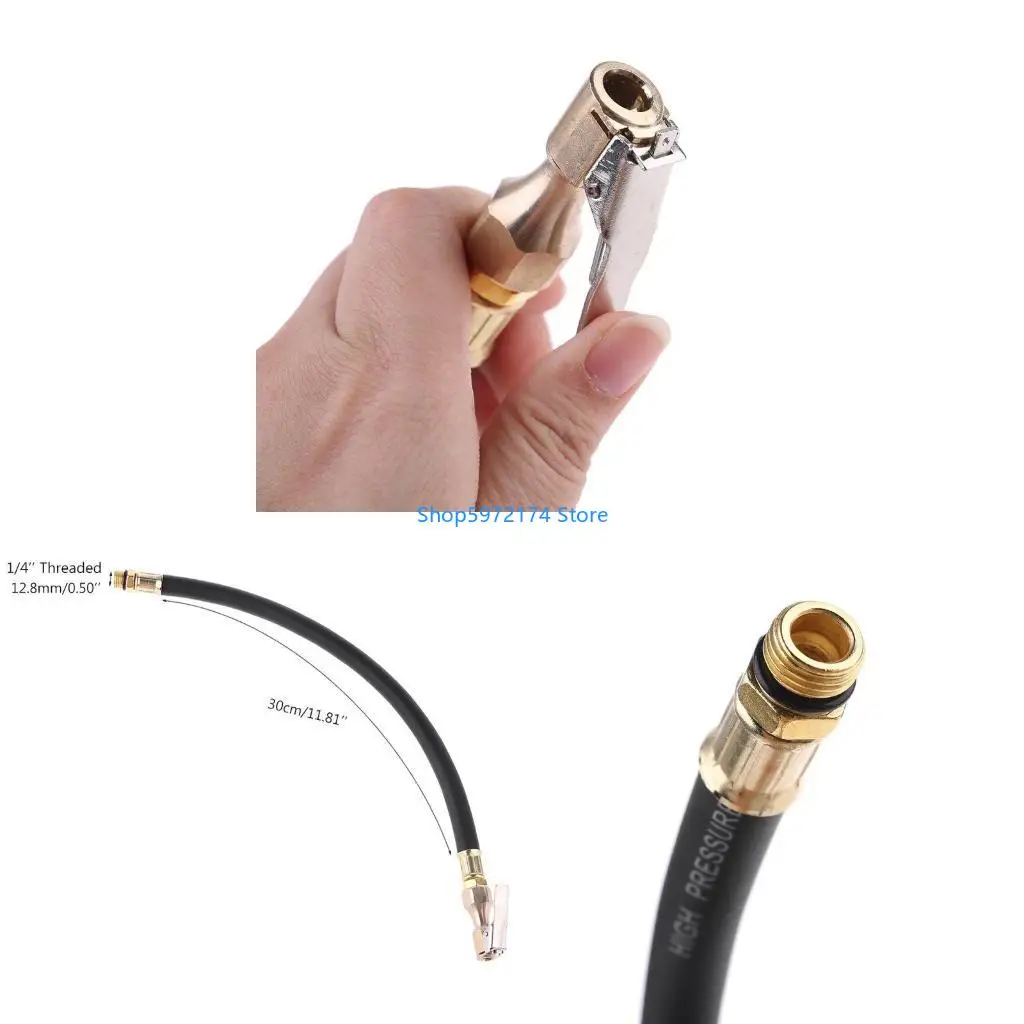 Y3NB Compressor Air Expansion Hose & Tire for Valve Air Lock Chuck Tyre Air Pump Hose