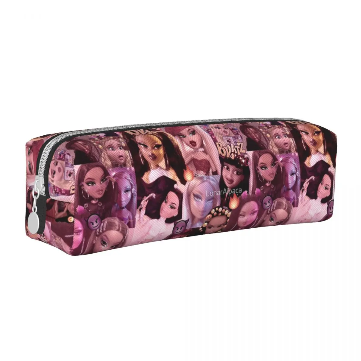 Bratz Barbie Pencil Case Lovely Pen Holder Bags Kids Big Capacity Students School Gifts Pencilcases