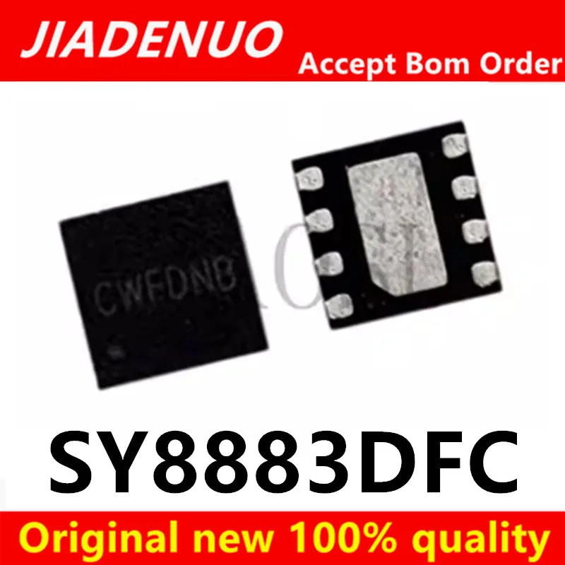 (5-10pcs)100% New SY8883DFC SY8883 CWFD0A CWF*** QFN8 Chipset