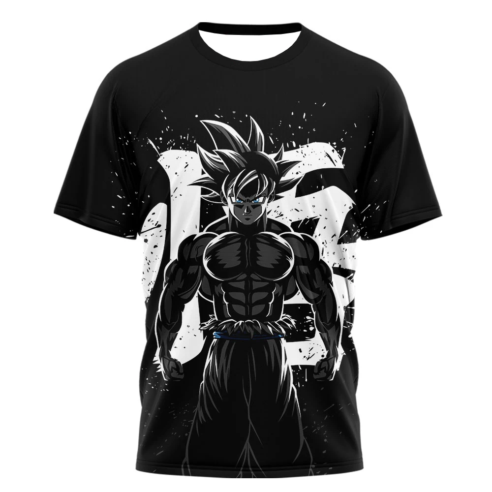 New Dragon Ball Anime Vegeta Manga Panel 3D Print T-shirt Unisex Streetwear Graphic Tees Daily Casual Outfit for Anime Fans