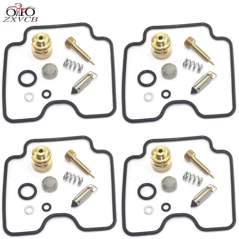 4 set for XJR1300 RP03J 2002-2005 XJR 1300 Motorcycle Carburetor Repair Kit float