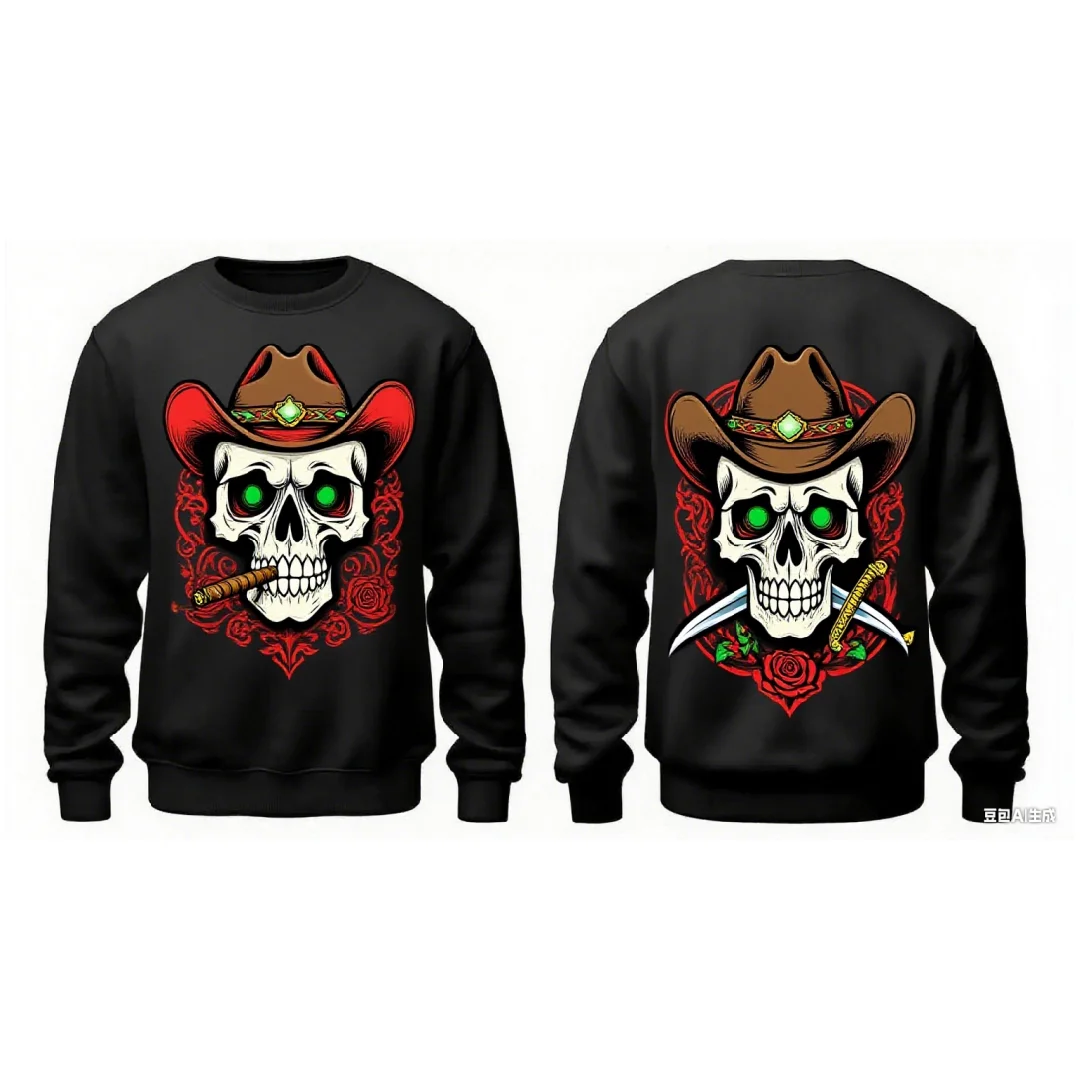 Halloween Teufel Schädel Grafik Hoodie 3D Druck Frühling und Herbst Mode Freizeit Streetwear Herren und Damen Y2K Hoodies