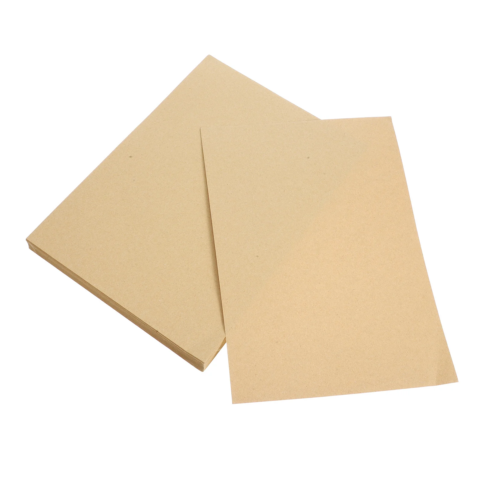 

1 Pack A4 Thick Kraft Paper Sheets For Diy Crafts Scrapbooking Card Stock Brown Kraft Cardstock Heavy Weight Craft Material