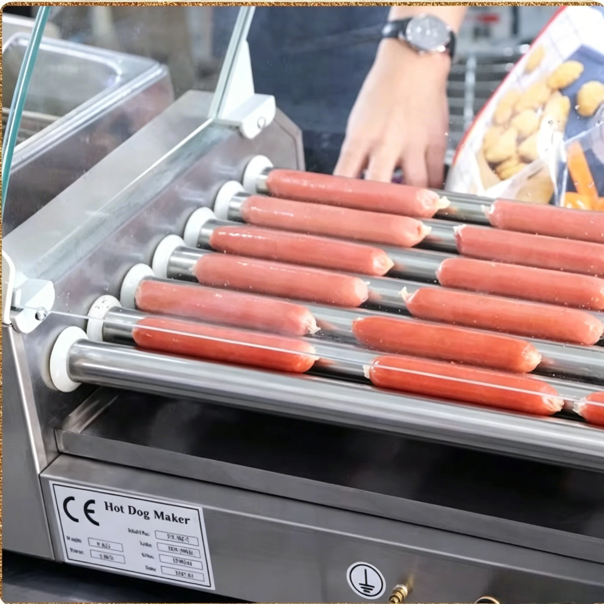 Fully automatic Rolling type S - Hot Dog Press review and price
