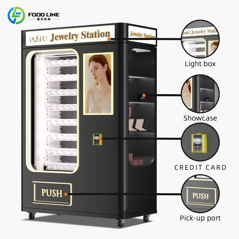 Small Business Makeup Beauty Vending Machine with Card Reader Touch Screen Nail Art Eyelashes Vending Machine Shopping Mall