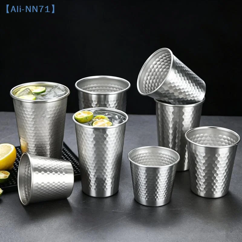 【NN71】Stainless Steel Nest Pattern Texture Water Mugs Double-Wall Keep Cold Beer Cup Coffee Travel Mug Anti-scalding Anti-fall - view 3