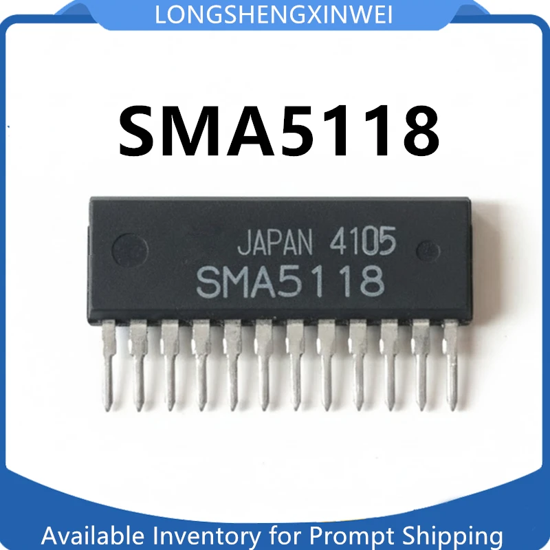 1PCS New Original SMA5118 SIP 500V/± 5A/1.5 Ω High-voltage Three-phase DC Motor Driver Chip in Stock