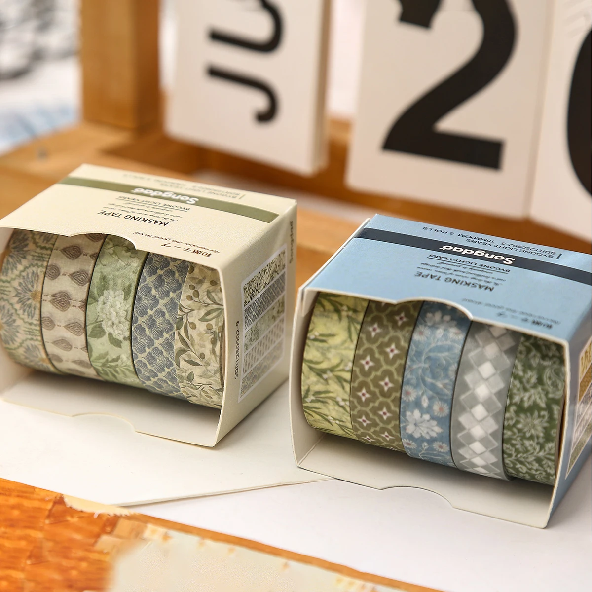 #8 Newest Floral Tapes