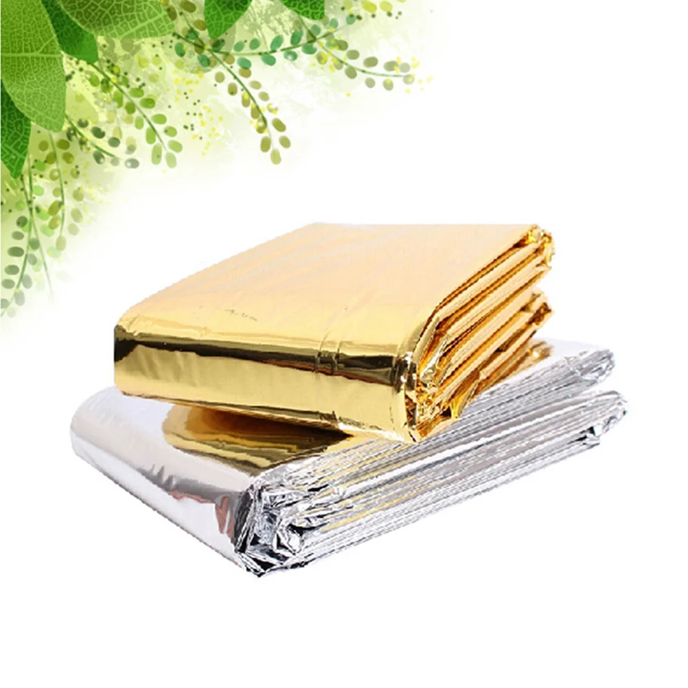 Reflective Tarp Survival Foil Thermal Blanket Insulation Camping Emergency Blankets