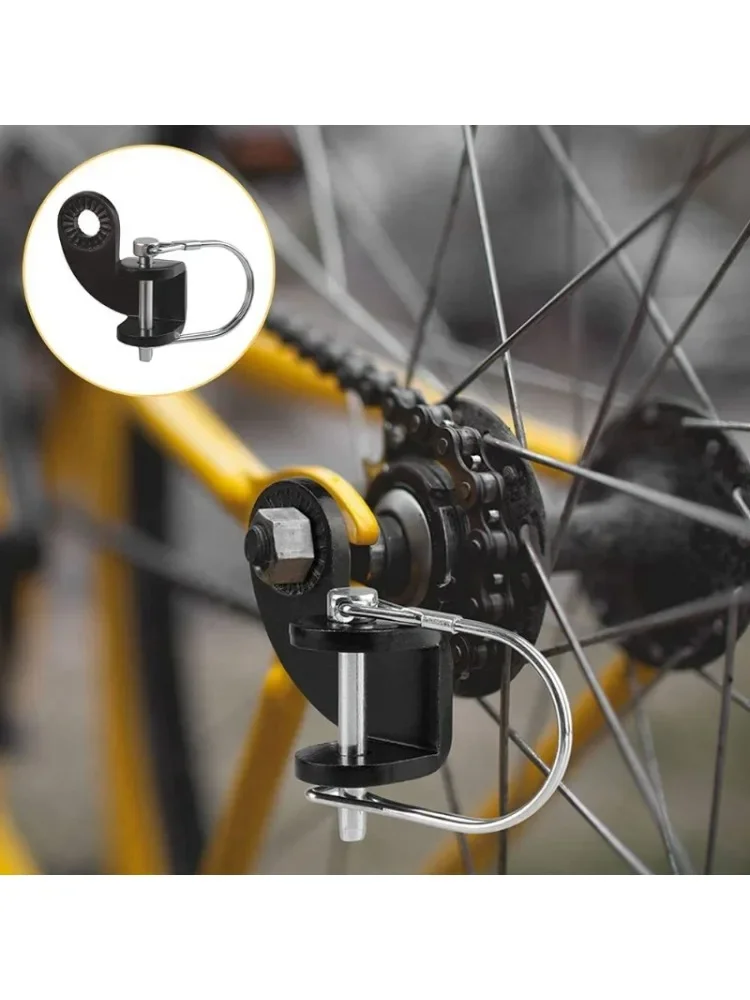 AliExpress NONE 1PC Carbon Steel Bicycle Trailer Hitch Connector Accessories Traction Head Bike Accessories Bike Tools Bicycle Equipments