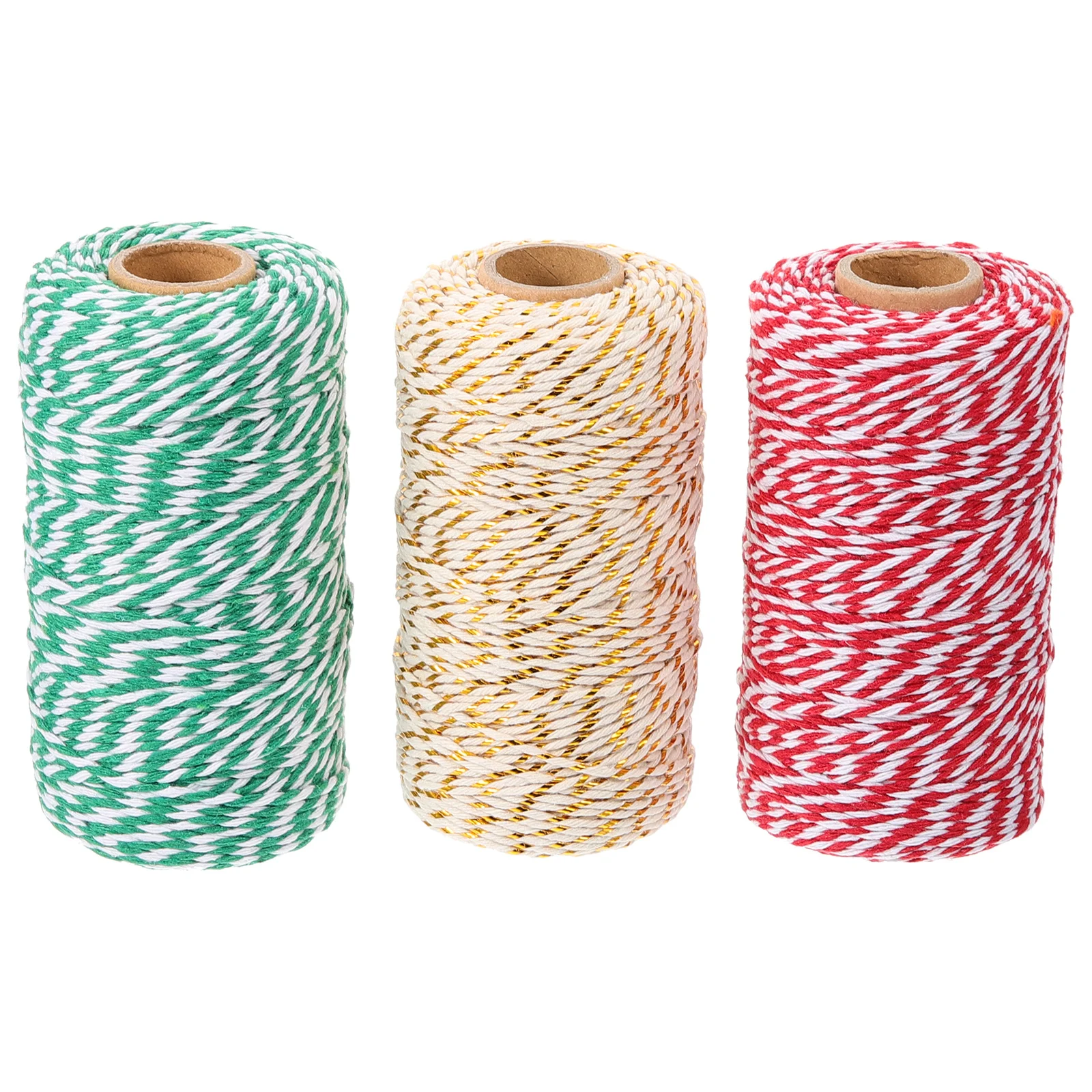 

3pcs 2Mm Colorful Cotton Rope Double Color String For Craft Gift Wrapping Quilting Tapestry Dress Making Decoration Packaging