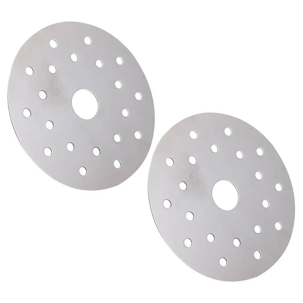 

2 Pcs Heat Conduction Plate 430 Stainless Steel Ceramic Casserole Glass Pot Induction Cooker Kitchen Cookware Accessory