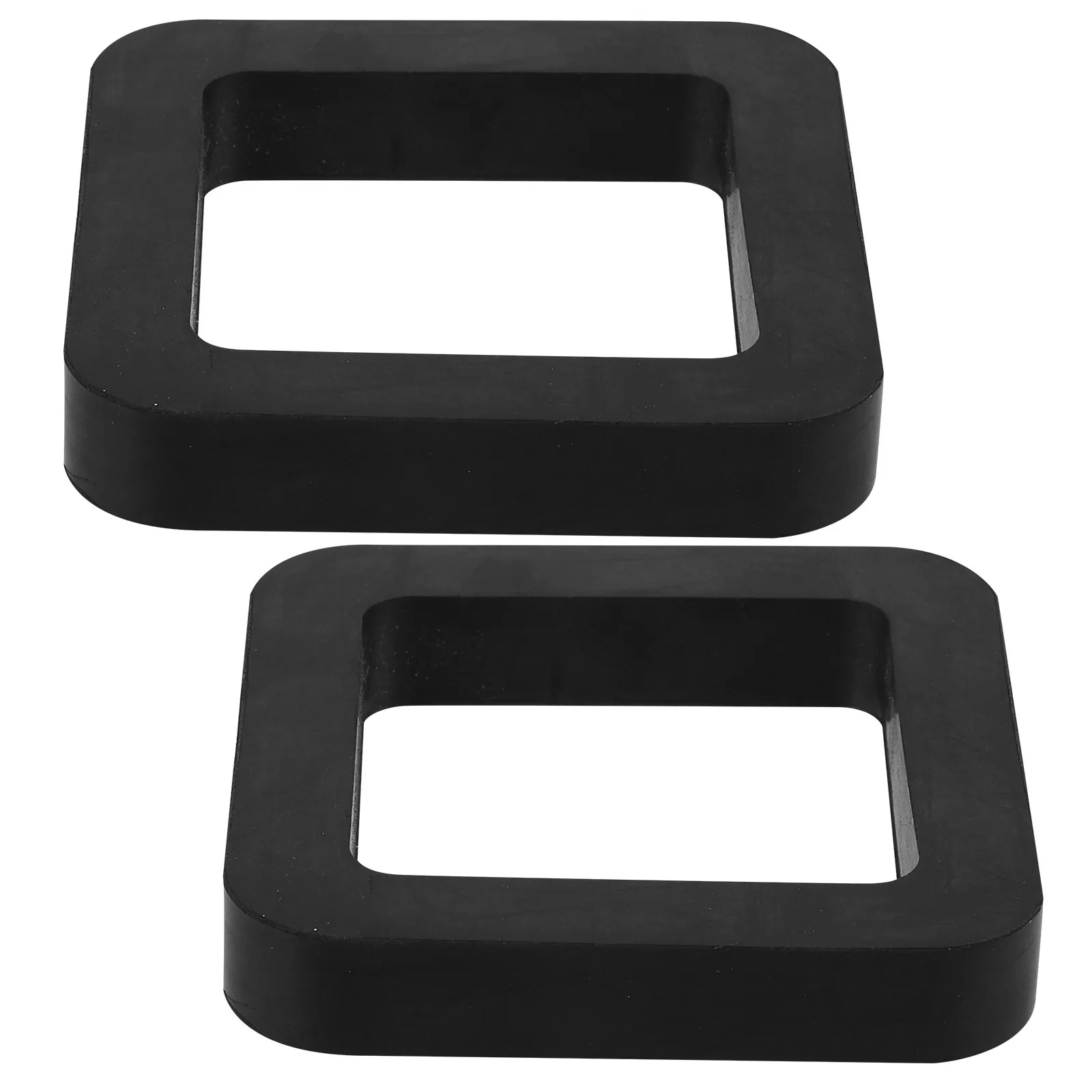 

2Pcs Hitch Receiver Rubber Pads Trailer Tow Cushions Buffer Pads Prolong Hitch Reduce Road Rattle Tow Trailer