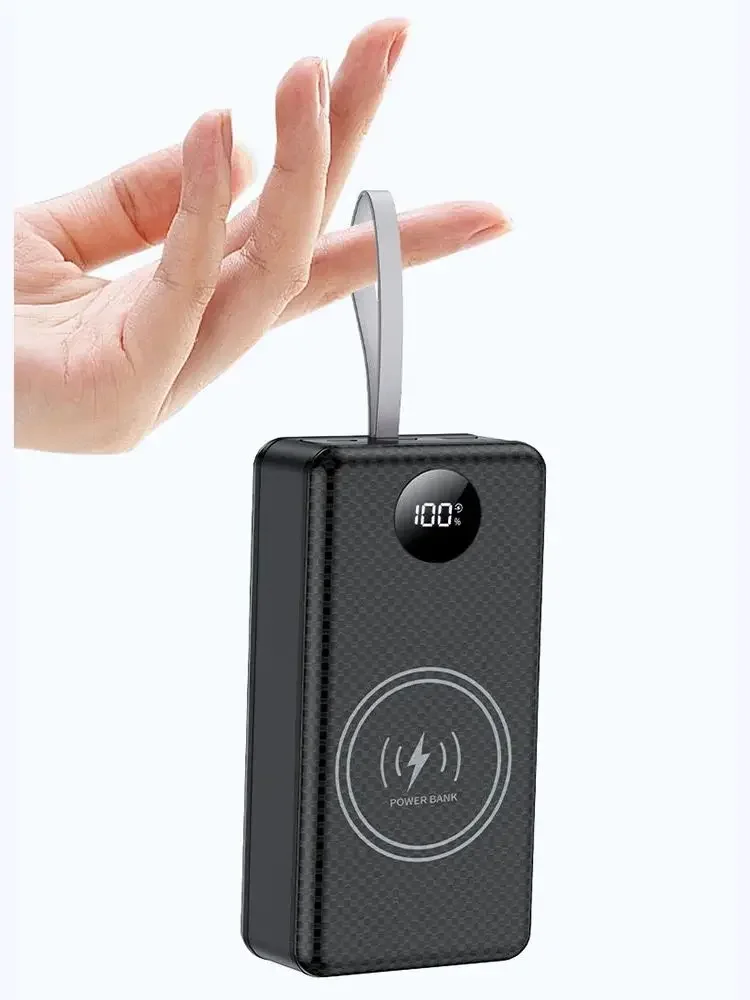 Obudowa powerbanku na 12 akumulatorów 18650 DIY z podwójnym USB, Type-C, ładowaniem bezprzewodowym 10W 22.5W 15W (akumulator nie jest dołączony) do telefonu P12 — zdjęcie produktu 7