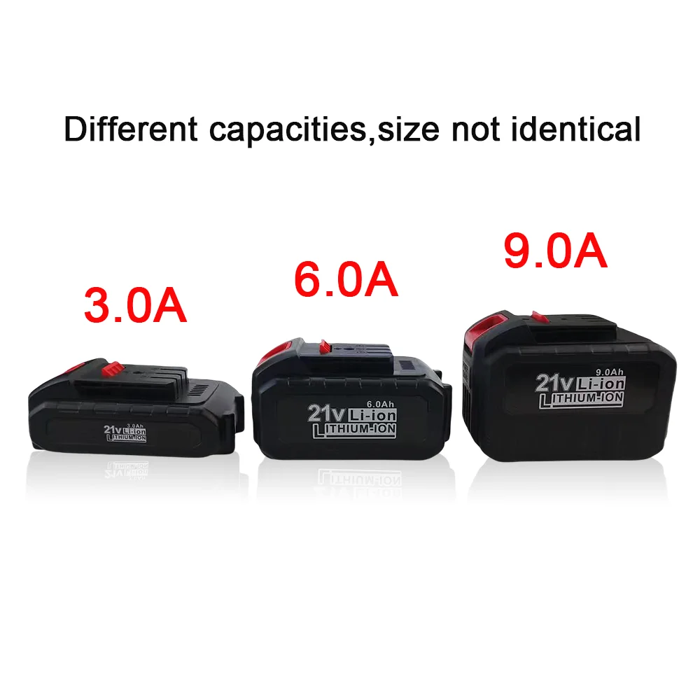 For Dayi 21V 3.0/6.0/9.0Ah Lithium-ion Rechargeable Power tool Battery Suitable for Cordless Electric wrench, drill, saw etc