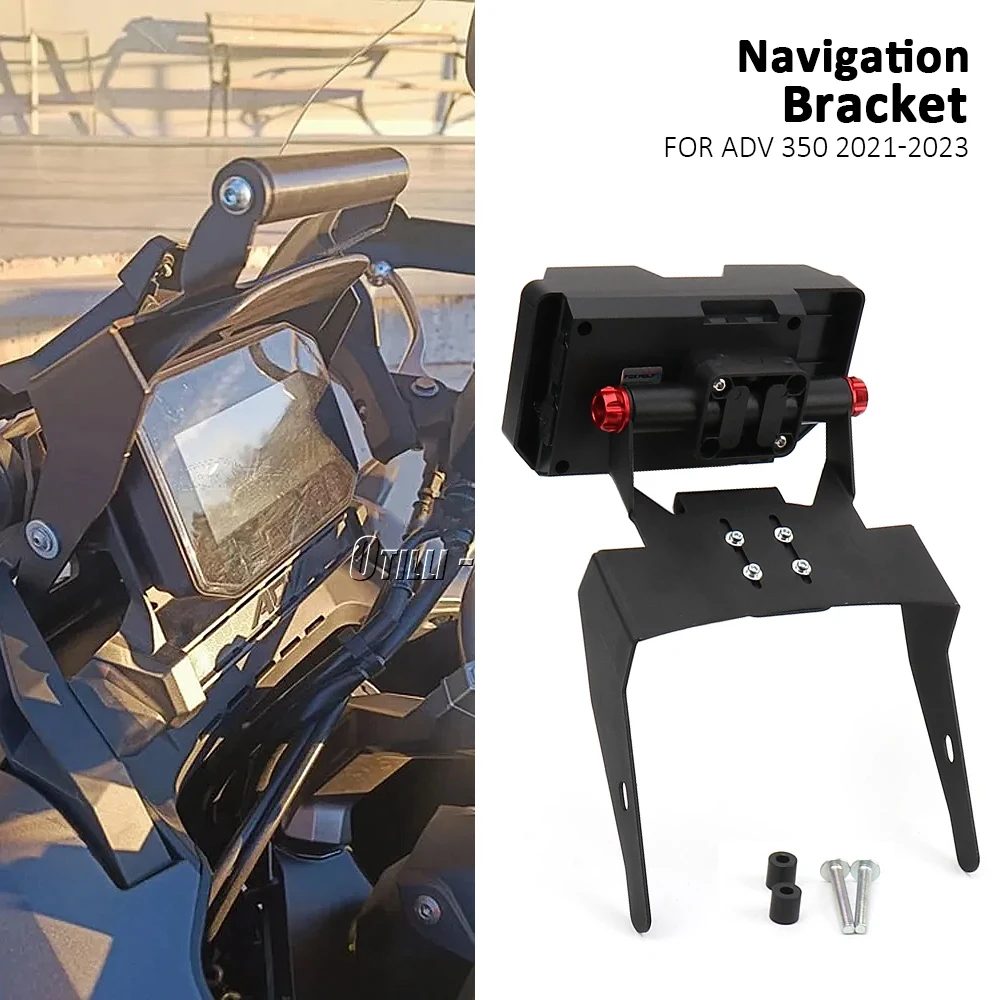 

Новое GPS-крепление для HONDA ADV350 ADV 350 adv 350 Adv350 2021 2022 2023, держатель для мобильного телефона на мотоцикле, навигационный кронштейн