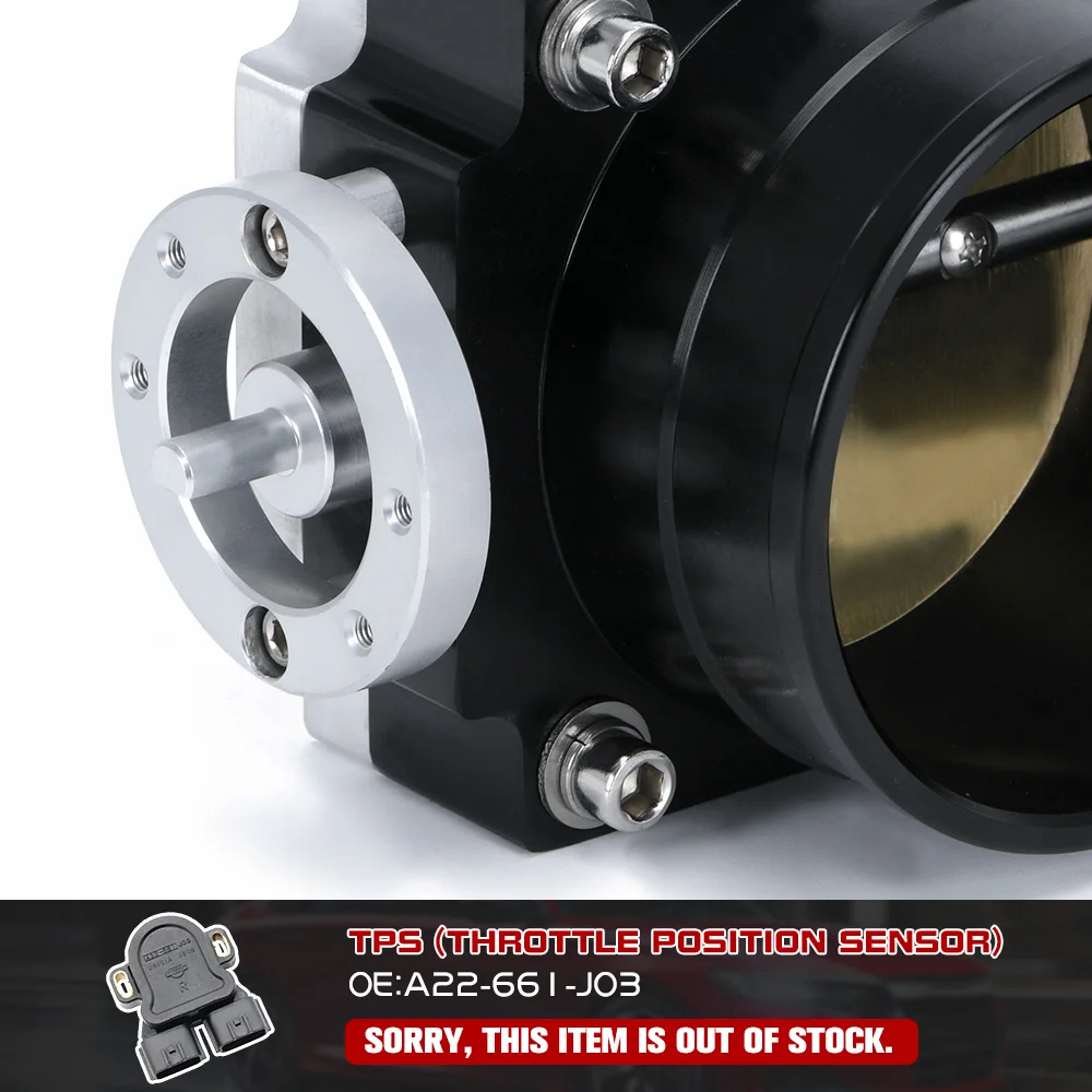 WLR - NEW 65MM 70MM 80MM 90MM THROTTLE BODY PERFORMANCE INTAKE MANIFOLD BILLET ALUMINUM HIGH FLOW