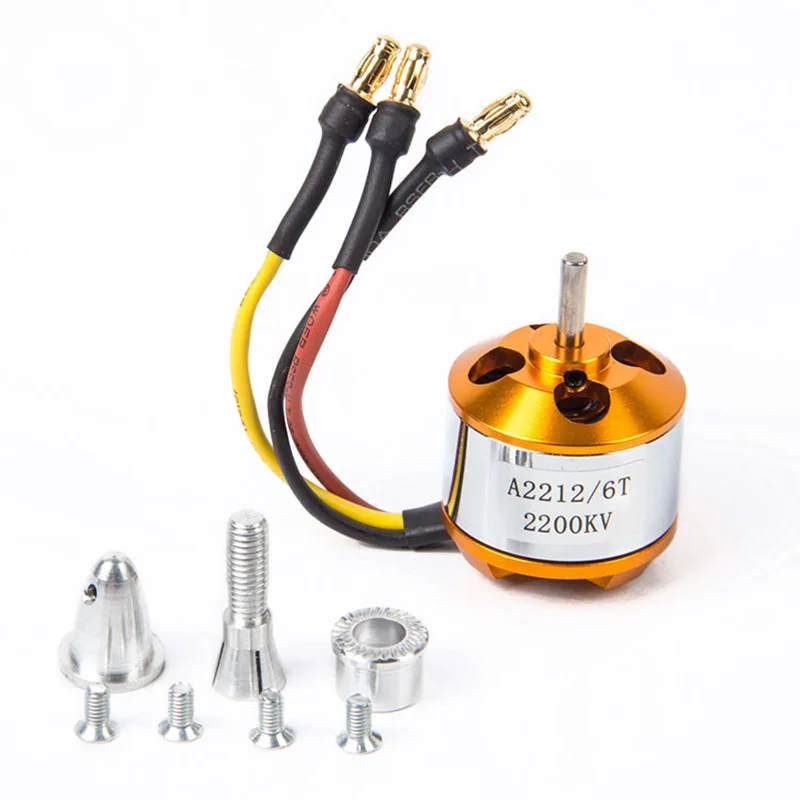 New Xida Xxd A2212 Kv930 1000 1400 2200 2450 A2217 Kv1250 Kv2300 Brushless Motor For  Rc Model Airplane Fixed Wing Multi Axis