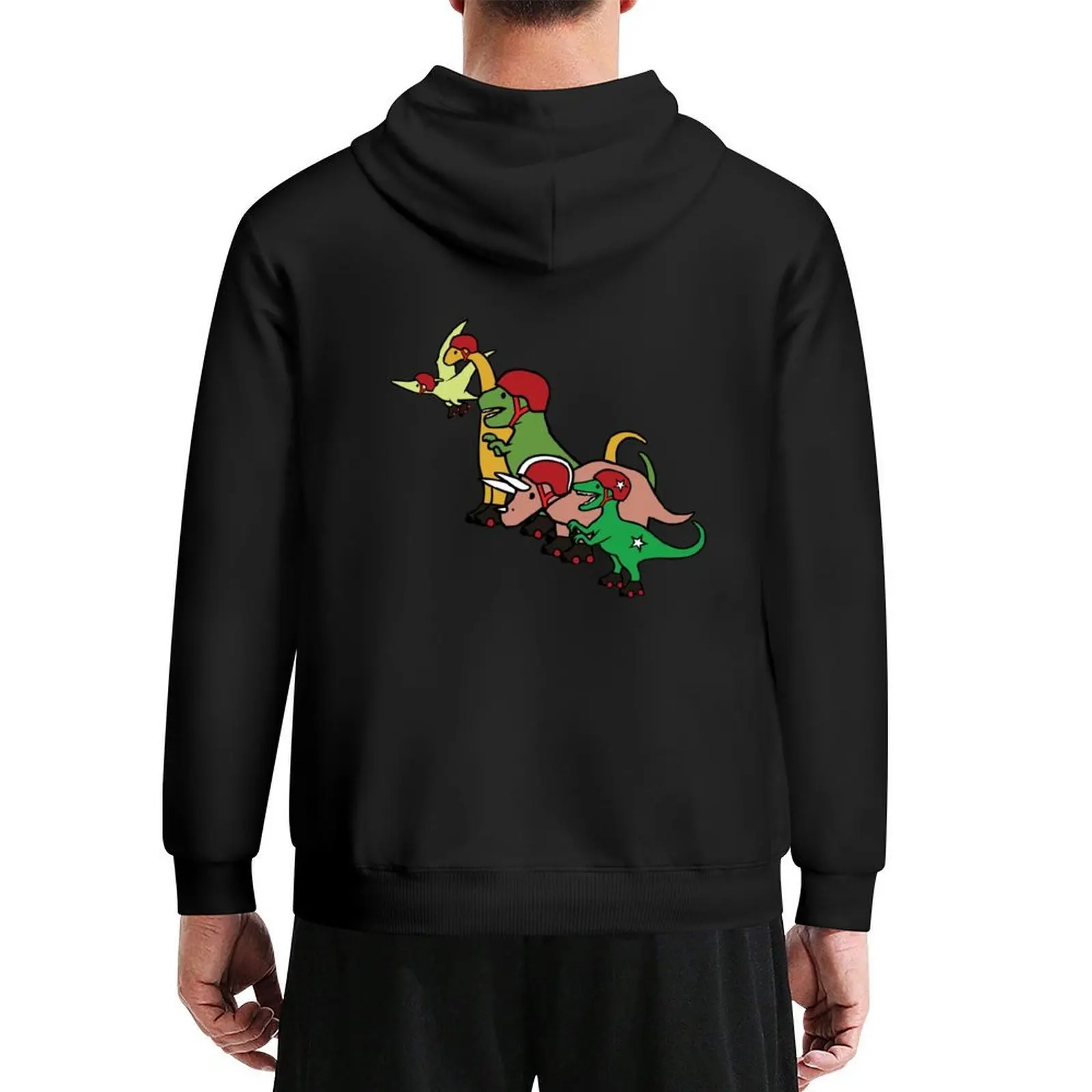 

Roller Derby Dinosaurs Hoodie hooded shirt autumn new products fashion men men's sweat-shirt oversized hoodie