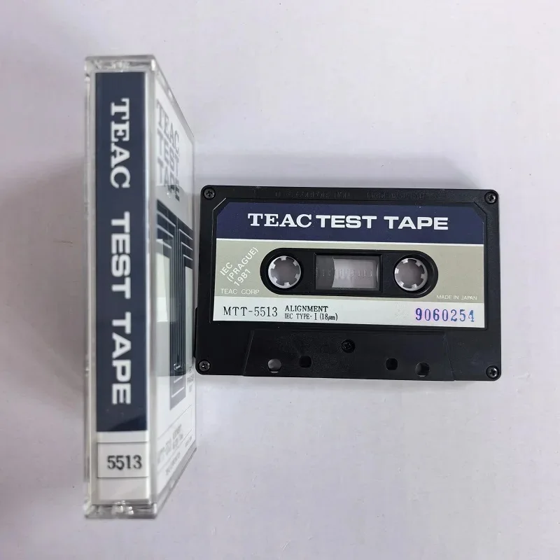 

TEAC TEST TAPE MTT-5513 ALIGNMENT BLANK TAPE,Recording Response Test For IECI(Normal) Tape Thickness18μm