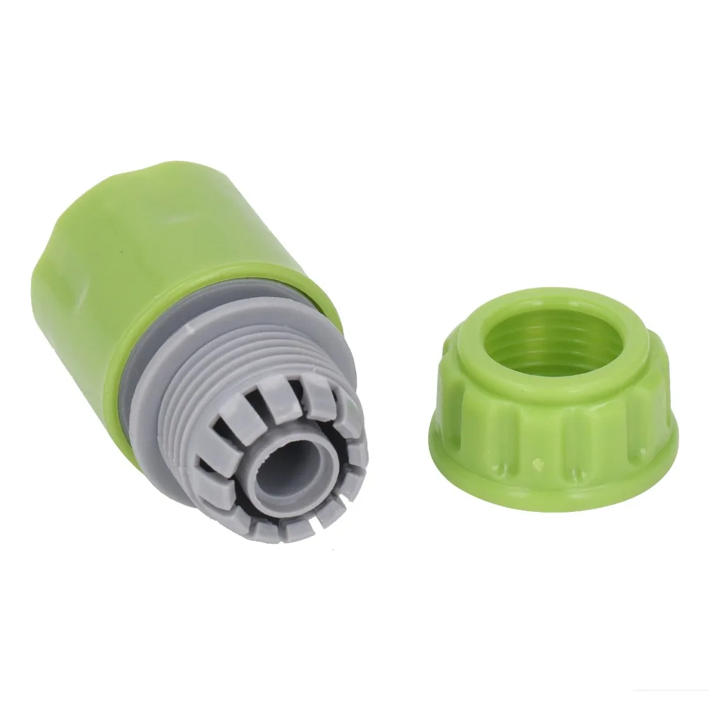 

10pcs G1/2 Thread Water Quick Connectors Leak-Proof Easy Connect Quick Release Connect Kit ABS Green