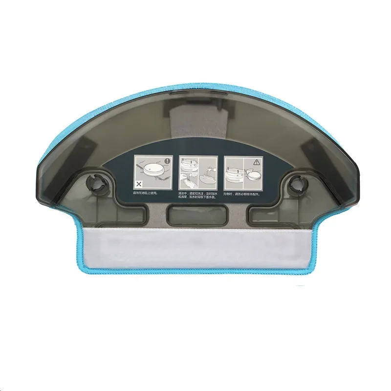 ชุดเปลี่ยนถังเก็บน้ำ + ผ้าถูพื้นสำหรับ Ecovacs N78ชิ้นส่วนเครื่องดูดฝุ่นหุ่นยนต์ถังน้ำ