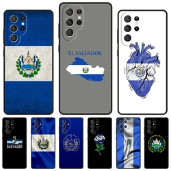 El Salvador Flag phone case For Samsung Galaxy S24 S25 S23 S22 Ultra Note 10 20 Plus S20 S21 FE Cover