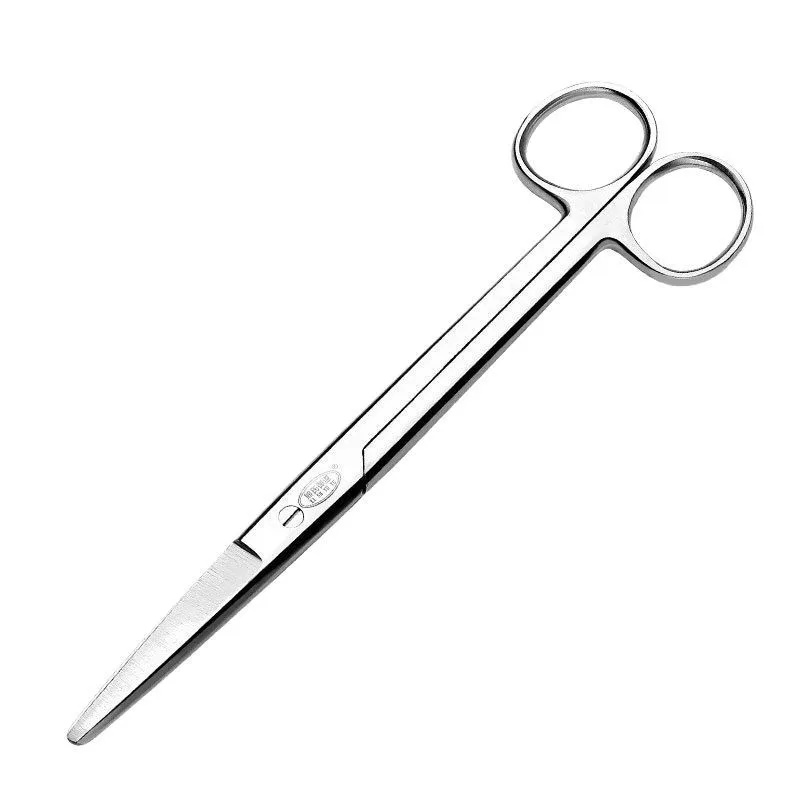 مستقيم منحني تلميح ممرضة استخدام الجراحة الجراحية طب العيون الصغيرة مستديرة رئيس إزالة خياطة مقص الأنسجة Scis #1