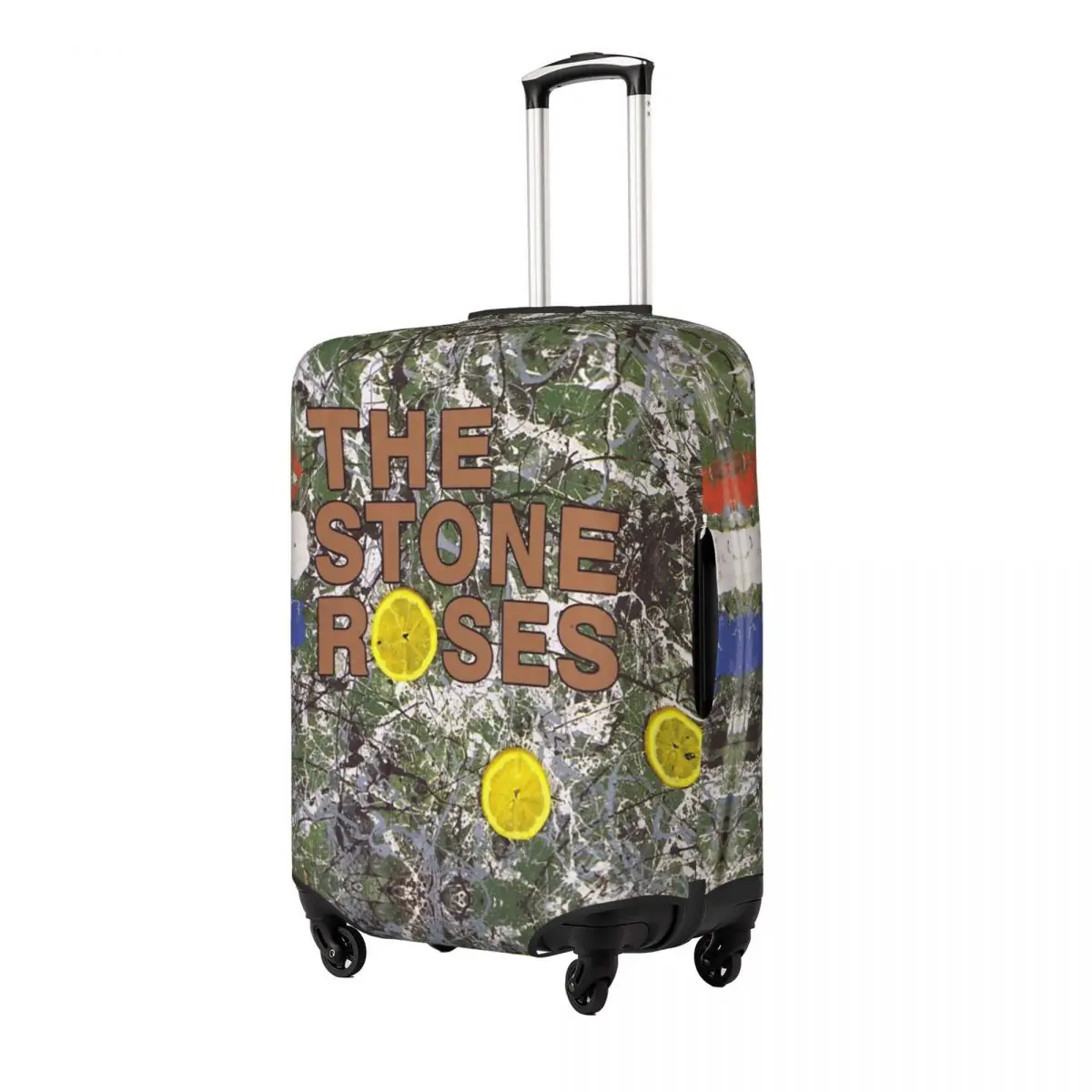 

Альбом Stone Roses Cov, защитная крышка для чемодана, эластичные защитные чехлы для дорожного багажа на 18-32 дюймов