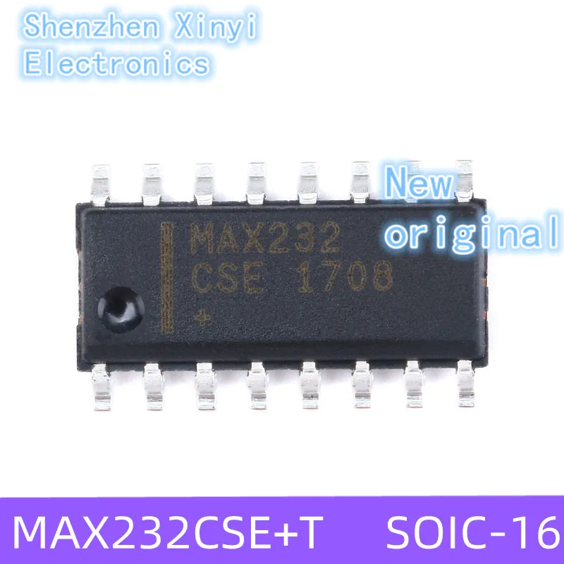 New  Original 232CSE+T MAX232CSE+T MAX232 SOIC-16 RS232 transceiver IC