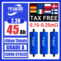 No need to pay taxes 2.3V 45Ah 100% LTO 66160 Original YinLong Lithium Titanate Battery Electric Boat Solar Speaker Car Power