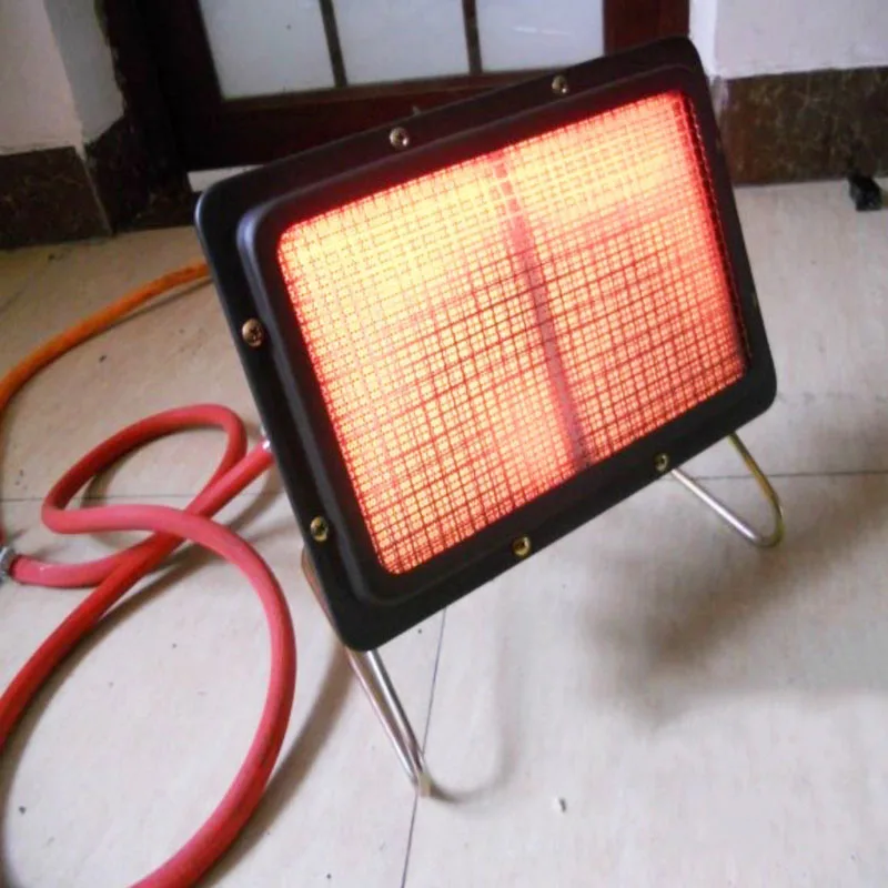 Calentador de Gas infrarrojo para interiores, Mini estufa de calefacción de Gas Natural de propano para el hogar