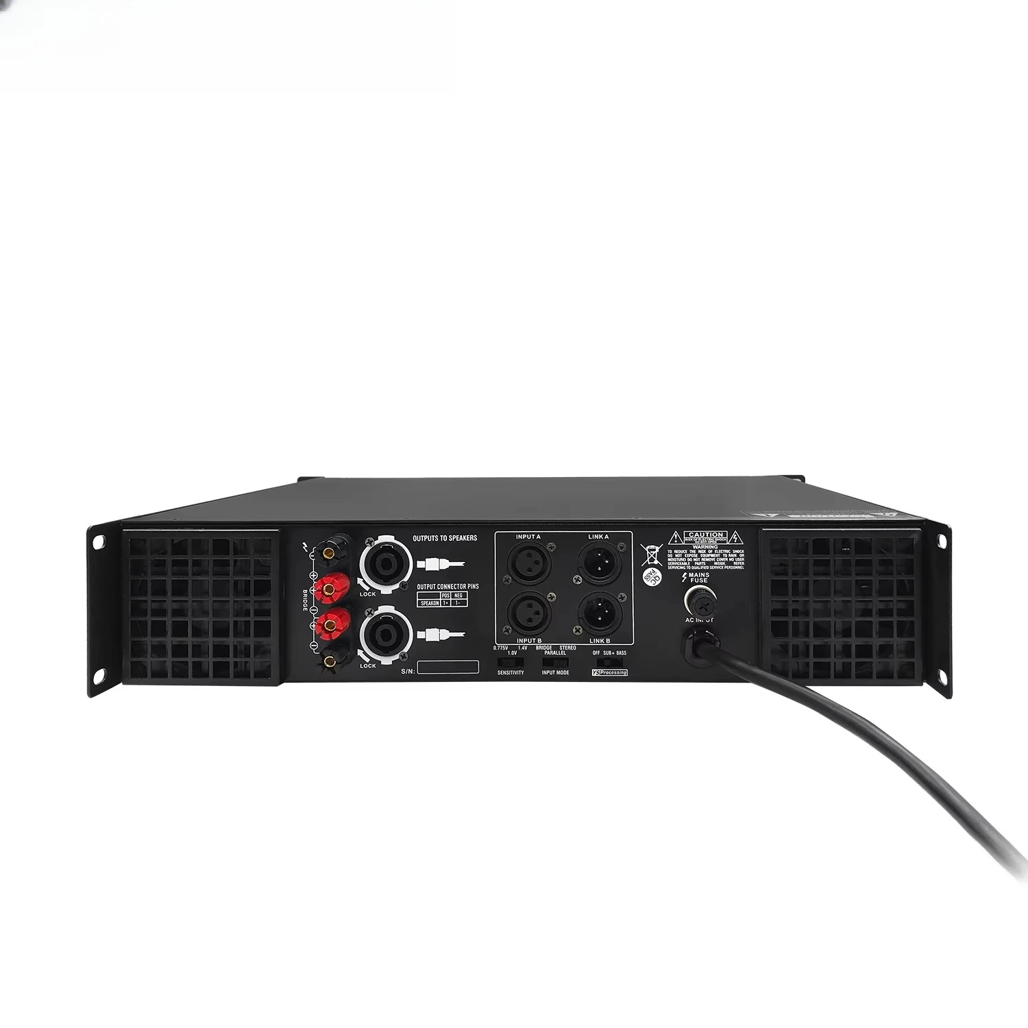 RM500 Factory Direct Sales Class H 1000W*2 Channel Professional Audio High Power Amplifier