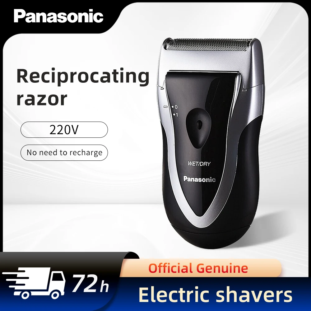 Panasonic Electric Shaver For Men Beard Trimmer Shaver Portable Hair Clipper dry cell battery Shaving Beard Machine