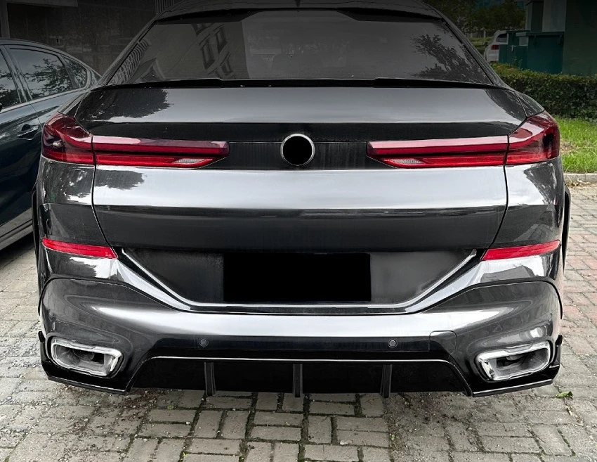 

Applicable To BMW X6 Bmw G06 2019 + MP Tail Lip Rear Lip Spoiler Exterior Modification Accessories