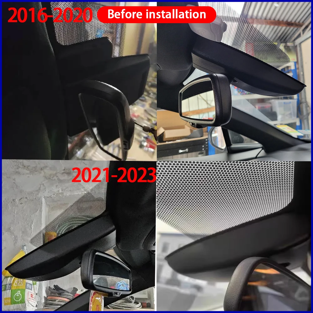 ZJCGO 4K DVR Dash Cam Wifi Front Rear Camera 24h Monitor 2160P for Toyota CHR C-HR C HR 2016 2017 2018 2019 2020 2021 2022 2023