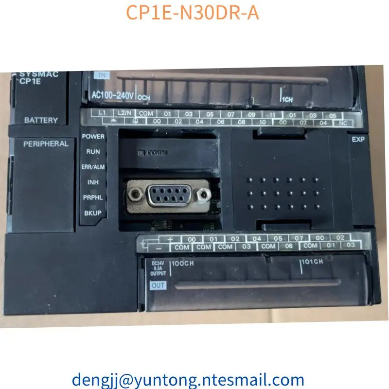 CP1E-N30DR-A controller, original, genuine, second-hand, tested, intact, and quickly shipped