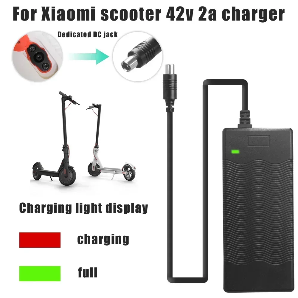 42V 2A Battery Charger for Segway Ninebot ES1 ES2 ES4/Max G30 G30D for Xiaomi M365 Electric Scooter Battery Power Charging Parts image 6